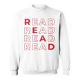 Read Books Library Bookworm Librarian Book Lover Sweatshirt