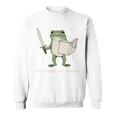 We Read At Dawn Vintage Frog Reading Book Frog Meme Sweatshirt We Read At Dawn Vintage Frog Reading Book Frog Meme Sweatshirt