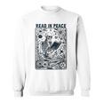 Read In Peace Book Lover Bookworm Skeleton Book Lover Sweatshirt Read In Peace Book Lover Bookworm Skeleton Book Lover Sweatshirt
