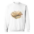 Reading Books Reader Nerd Librarian Teacher Literature Women Premium Tri-Blend Sweatshirt