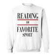 Reading Is My Favorite Sport Book Worms Premium Tri-Blend Sweatshirt