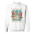 Reading Is My Favorite Sport Vintage Book Lover Cozy Reading Sweatshirt