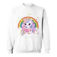 Reading Take Look Its In A Book Toddler Girls Rainbow Lover Sweatshirt