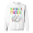 Reading Is Magical I Love To Read Book Lovers Teacher Sweatshirt