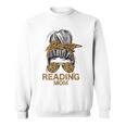 Reading Mom Books Lover Mom Library Mother's Day Sweatshirt