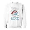 Reading Is Snow Much Fun Book Lover Winter Snowman Humor Sweatshirt Reading Is Snow Much Fun Book Lover Winter Snowman Humor Sweatshirt