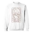 Reading Squad Book Lover Bookish The Reader Tarot Card Sweatshirt