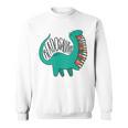 Readosaurus Cute Dinosaur Reading Books Reading Sweatshirt