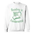 Retro Book Club Reading Is Fundamental Readers Sweatshirt