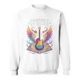 Rockstar Powered BY Books Reading Rocks Preschool Teacher Sweatshirt