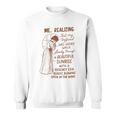 Romance Book Reader Bookish Me Realizing That My Boyfriend Sweatshirt