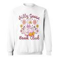 Silly Goose Book Club Reading Girl Sweatshirt