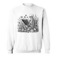 Skeleton Reading Book Floral Bookish Aesthetic Book Lover Sweatshirt Skeleton Reading Book Floral Bookish Aesthetic Book Lover Sweatshirt