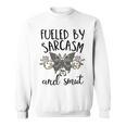 Smut And Sarcasm Women Sarcastic Romance Reader Smutty Books Sweatshirt