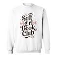 Soft Girl Book Club Coquette Bow Aesthetic Reader Sweatshirt Soft Girl Book Club Coquette Bow Aesthetic Reader Sweatshirt
