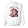 Spicy Books Spread Those Pages Like A Good Girl Dark Romance Sweatshirt Spicy Books Spread Those Pages Like A Good Girl Dark Romance Sweatshirt
