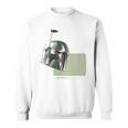 Star Wars The Book Of Boba Fett Minimalist Helmet Sweatshirt
