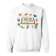 Summer Girl Book Club Beach Vacation For Book Lovers Sweatshirt