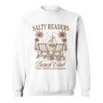 Summer Vibes Reading Book Lover Salty Readers Beach Club Sweatshirt Summer Vibes Reading Book Lover Salty Readers Beach Club Sweatshirt