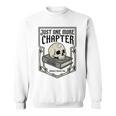 Tales Of The Macabre Skull Book Gothic Books Reading Lover Sweatshirt