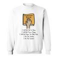 Teacher Book I Will Not Yell In Class Teacher Teaching Men Women Sweatshirt Teacher Book I Will Not Yell In Class Teacher Teaching Men Women Sweatshirt