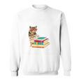 That's What I Do I Pet Cats I Read Books And I Forget Things Sweatshirt