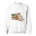 That's What I Do I Read Books I Pet Cats And I Know Things Sweatshirt