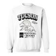 Tucson Festival Of Books TFOB 2023 Racoon Mascot Sweatshirt