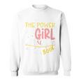 Never Underestimate Bookworm Girl Book Reader Reading Sweatshirt