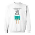 Never Underestimate The Power Of A Girl With A Book RBG Sweatshirt