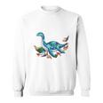 Unearth A Story Summer Reading 2026 Cute Plesiosaurus Book Sweatshirt Unearth A Story Summer Reading 2026 Cute Plesiosaurus Book Sweatshirt