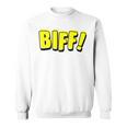 Vintage Comic Book Style Sound Effect Biff Sweatshirt Vintage Comic Book Style Sound Effect Biff Sweatshirt