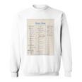 Vintage Library Due Date Card For Book Lovers Librarians Sweatshirt