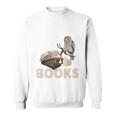 Wild About Reading Owl Wild About Books Librarian Girls Boys Premium Tri-Blend Sweatshirt