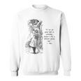 Women's Alice Adventures Wonderland Vintage Book Quote Lewis Carrol Sweatshirt Women's Alice Adventures Wonderland Vintage Book Quote Lewis Carrol Sweatshirt