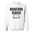 Women's Marathon Reader Book Reader Sweatshirt Women's Marathon Reader Book Reader Sweatshirt