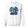 In a World Of Bookworms Be a Book Dragon Reading Sweatshirt