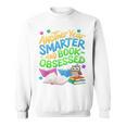 Another Year Smarter And Book-Obsessed Birthday Graphic Sweatshirt