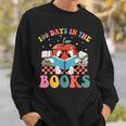 100 Days In The Books Reading Lover 100th Day Of School Sweatshirt Gifts for Him