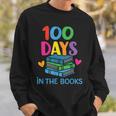 100 Days In The Books School Celebration Sweatshirt Gifts for Him