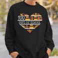 100 Days Of School Books Reading Lover 100th Day Of School Sweatshirt Gifts for Him