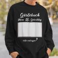 18th Birthday Guestbook Record Hie Party Sweatshirt Gifts for Him 18th Birthday Guestbook Record Hie Party Sweatshirt Gifts for Him