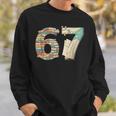 67 Book Stack Literary Adventure Reader Sweatshirt Gifts for Him