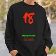 8th Birthday 18 Years Party People Guest List Guest Book Sweatshirt Gifts for Him