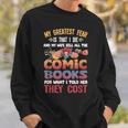 Action Figure Collector Comic Books Sweatshirt Gifts for Him