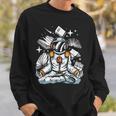 Astronaut Reader Books Lover Book Reading Nerd Literature Sweatshirt Gifts for Him