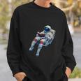 Astronaut Reading Book Sci-Fi Enthusiast Sweatshirt Gifts for Him Astronaut Reading Book Sci-Fi Enthusiast Sweatshirt Gifts for Him