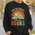 Ban The Fascists Save The Books Book Lover Worm Nerd Sweatshirt Gifts for Him