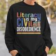 Banned Books Week Read Reading Book Lover Librarian Sweatshirt Gifts for Him