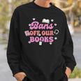 Bans Off Our Books Quote Sweatshirt Gifts for Him